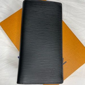 Brand New LV Brazza Wallet in Epi Leather
